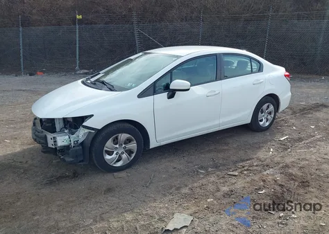 2015 Honda Civic Lx from USA, damaged, VIN 19XFB2F5XFE218563